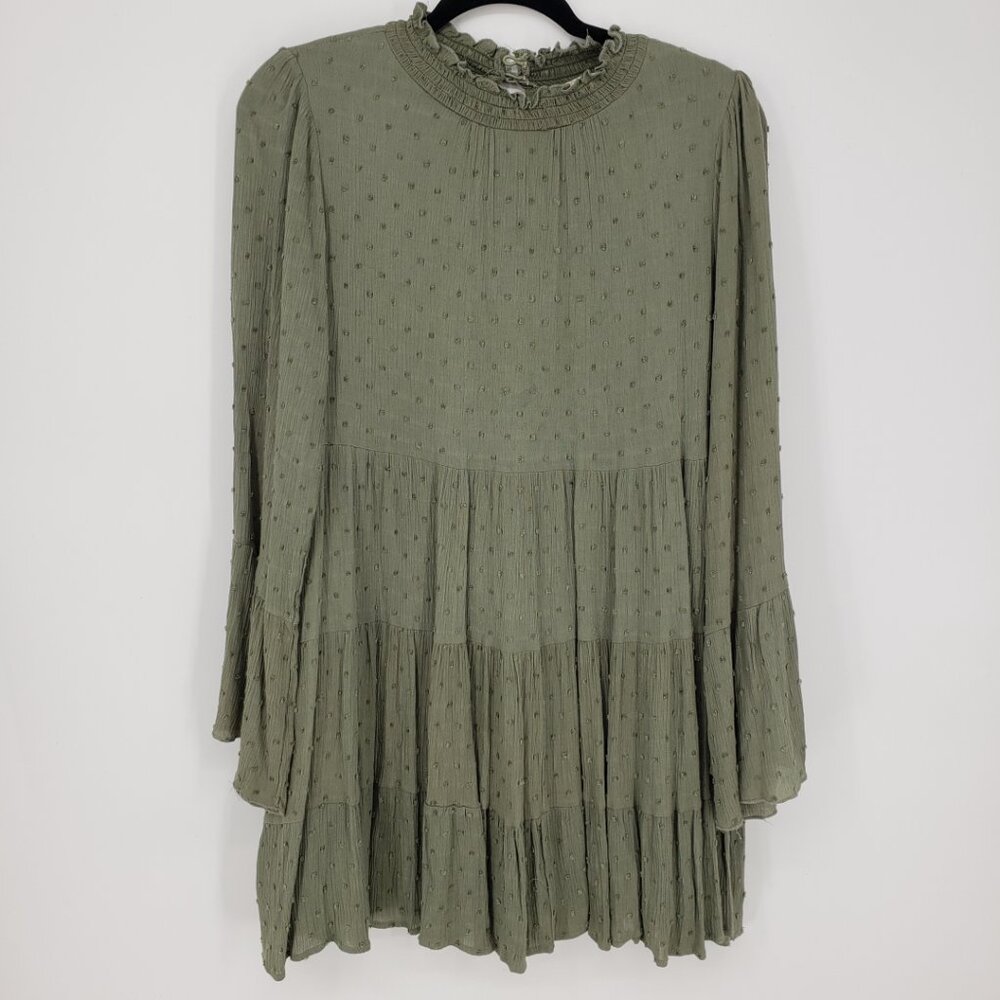 Altar'd State Long Sleeve Mini Dress